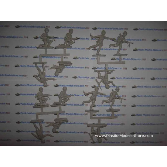 Folgore Division Infantry 1942 WWII 1/32 Waterloo 1815 AP012