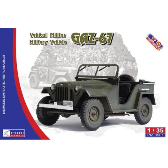 SOVIET STAFF GAZ-67 1/35 PARC MODELS PARC3501