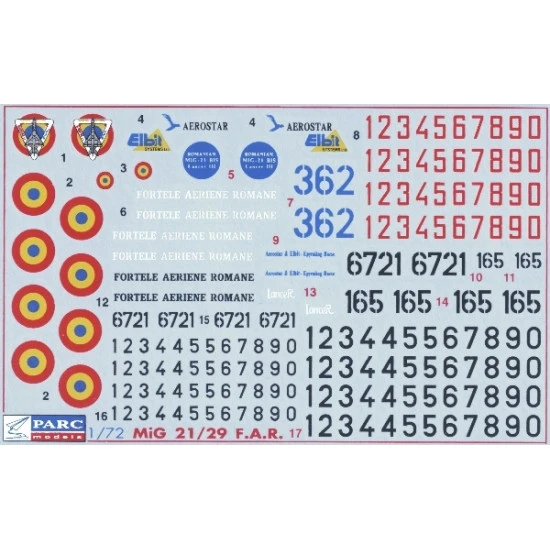 MiG-21 Lancer B 1/72 PARC MODELS PARC7202