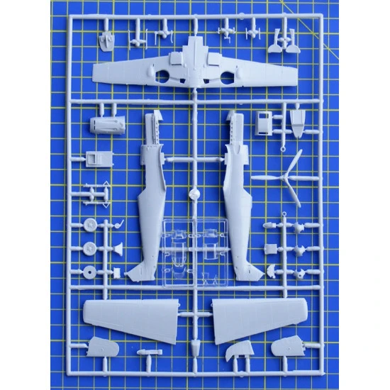 MESSERSCHMITT BF-109E 1/72 PARC MODELS PARC7205