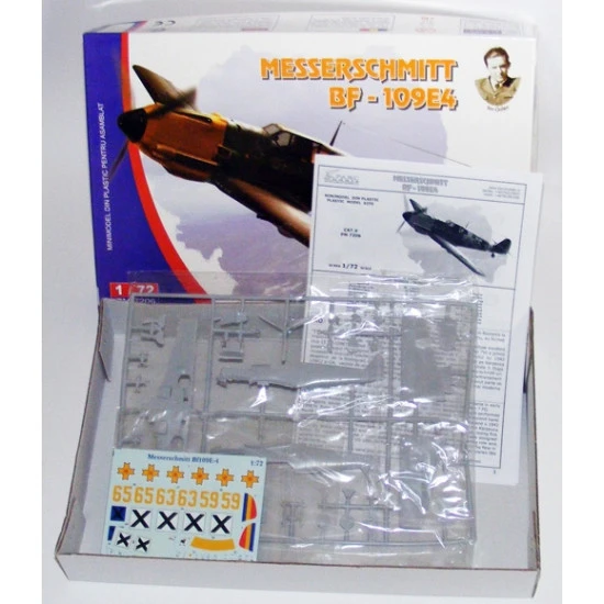 MESSERSCHMITT BF-109E-4 1/72 PARC MODELS PARC7206
