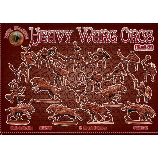 Heavy Warg Orcs 1/72 ALLIANCE 72010