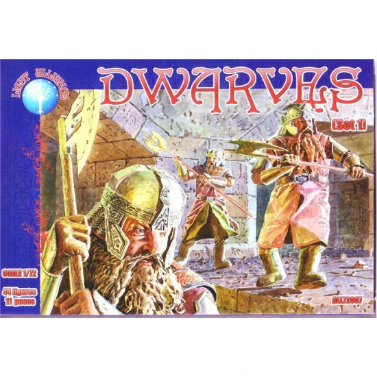 Dwarves, set 1 1/72 ALLIANCE 72007
