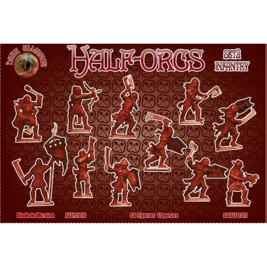 Half-Orgs infantry, set 2 1/72 ALLIANCE 72016