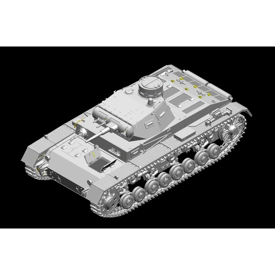Kit Pz.Kpfw.III Ausf.B German medium tank 1/35 Miniart 35162