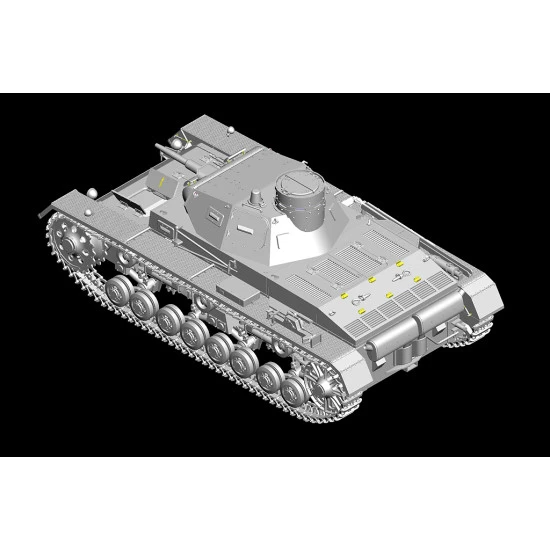 Kit Pz.Kpfw.III Ausf.B German medium tank 1/35 Miniart 35162