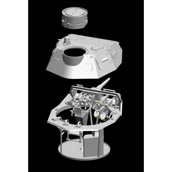 Kit Pz.Kpfw.III Ausf.B German medium tank 1/35 Miniart 35162