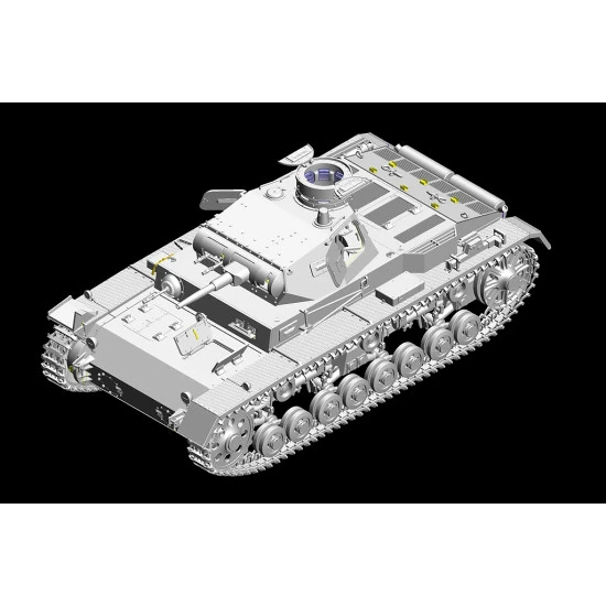 Kit Pz.Kpfw.III Ausf.B German medium tank 1/35 Miniart 35162