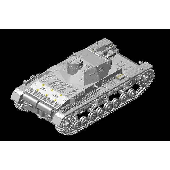 Kit Pz.Kpfw.III Ausf.B German medium tank 1/35 Miniart 35162