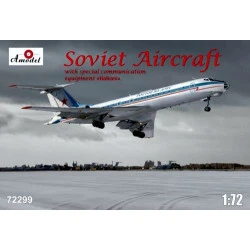 Tupolev Tu-134AK with equipment Balkani NATO reporting name Crusty 1/72 Amodel 72299