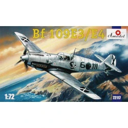 Messerschmitt Bf 109 E-3/E-4. Re-release 1/72 Amodel 72117