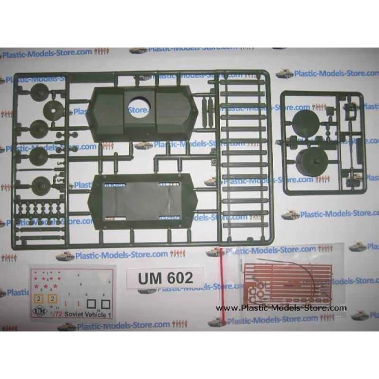 Armored Self-Propelled Railroad Car D-45 WWII 1/72 UMmt UM 602