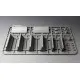 Set of concrete and plastic road barriers 1/35 MENG 012