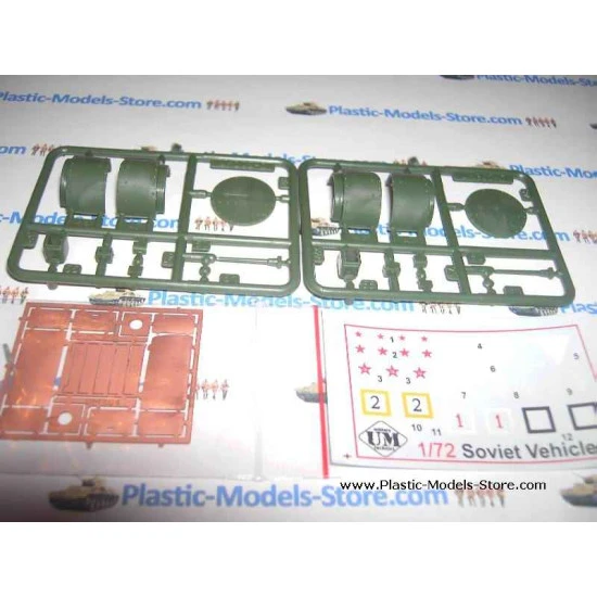 Armored Self-Propelled Railroad Car Leningrad 1/72 UMmt UM 604