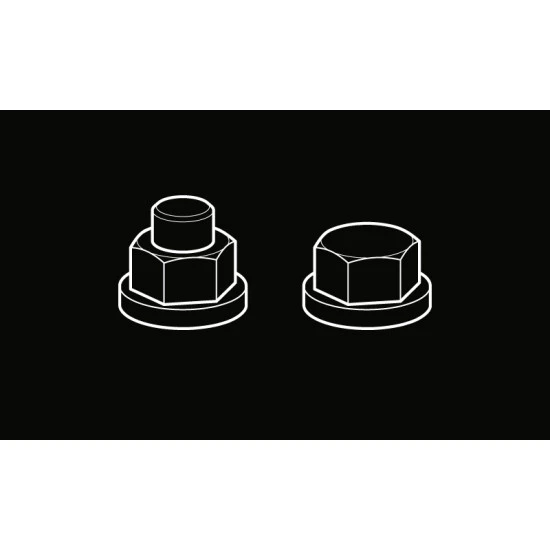 Nuts and bolts (set B) 1/72 MENG 007