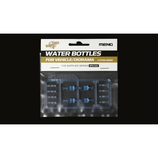 Set of water bottles 1/35 MENG 010