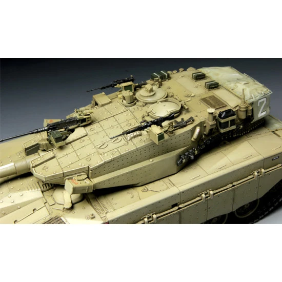 Merkava Mk.3 BAZ w/Nochri Dalet Mine Roller System 1/35 MENG 005