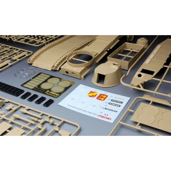 FRENCH SUPER HEAVY TANK CHAR 2C 1/35 MENG 009