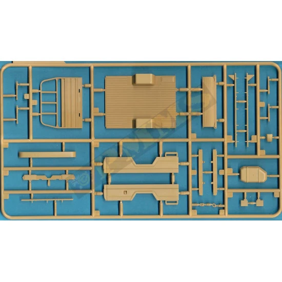 Pickup mounted anti-aircraft guns 1/35 MENG 004