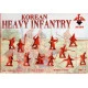 Korean heavy infantry, XVI-XVII century A.D. 1/72 RED BOX 72014