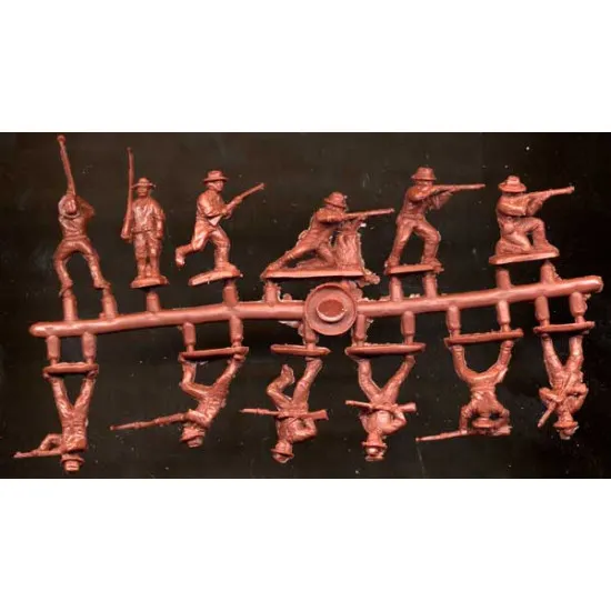 US Marines, Boxer Rebellion 1900 48 FIGURES IN 12 POSES 1/72 RED BOX 72016