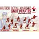 British Royal Marine Light Infantry 1900 48 FIGURES IN 12 POSES 1/72 RED BOX 72022