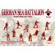 German Sea Battalion 1900 48 FIGURES IN 12 POSES 1/72 RED BOX 72023