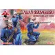 Italian Bersaglieri 1900 48 FIGURES IN 12 POSES 1/72 RED BOX 72030
