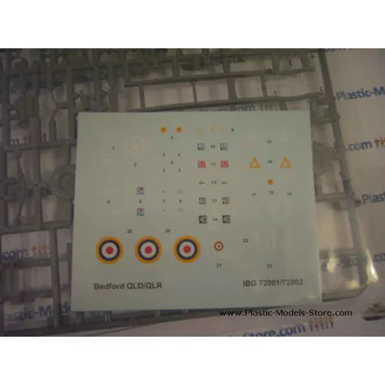 Bedford QLD 3-ton 4x4 British Truck 1/72 IBG Models 72001