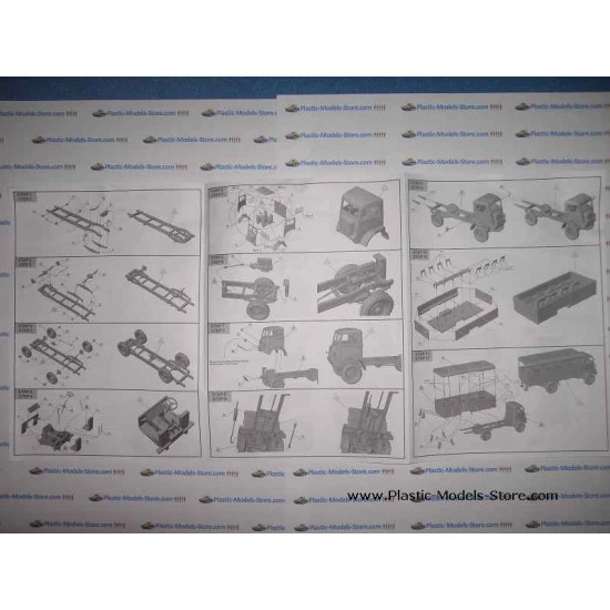 Bedford QLT 3-ton British Troops Vehicle 1/72 IBG Models 72003