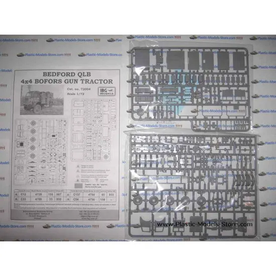 Bedford QLB British bofors gun tractor 1/72 IBG Models 72004