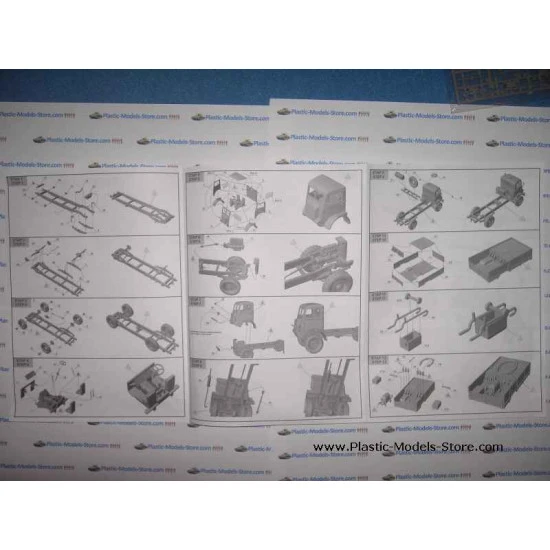 Bedford QL 3-ton British fire tender truck 1/72 IBG Models 72005