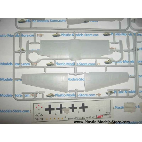 Blohm und Voss 155 German fighter 1/72 Art Model 7202