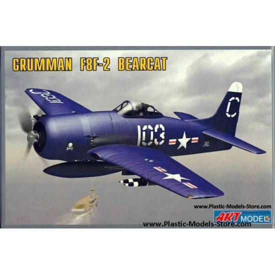 Grumman F8F-2 BEARCAT US naval fighter 1/72 Art Model 7201