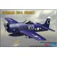 Us Stock Grumman F8f-2 Bearcat Us Naval Fighter 1/72 Art Model 7201