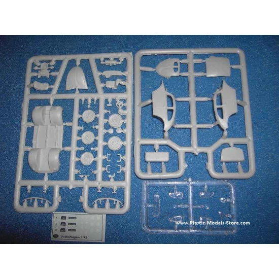 KdF Volkswagen German Beetle type 60 1/72 Military Wheels 7201