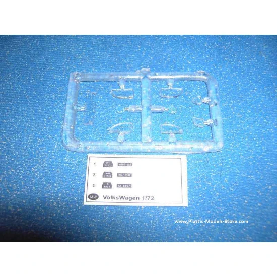 KdF Volkswagen German Beetle type 60 1/72 Military Wheels 7201