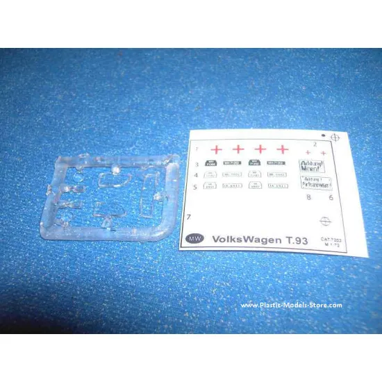 Volkswagen German Beetle car type 93 1/72 Military Wheels 7203