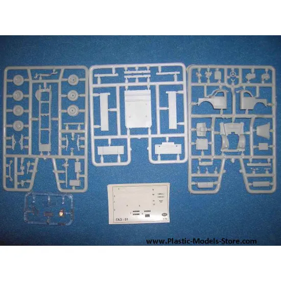 Gaz-51 Soviet truck WWII 1/72 Military Wheels 7208