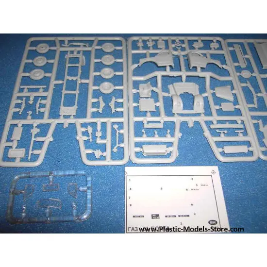 Gaz-51 Soviet FUEL truck WWII 1/72 Military Wheels 7209