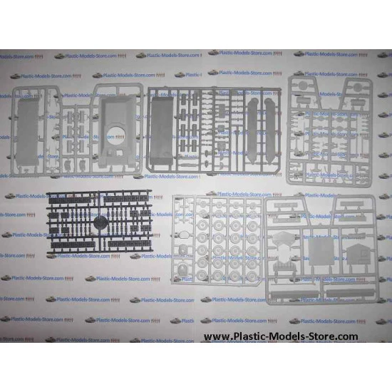 T-34-85 Turretless Soviet repair retriever SPK-5 1/72 Military Wheels 7211