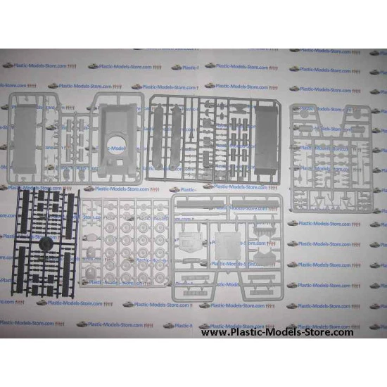 T-34-85 Turretless Soviet repair retriever with winch 1/72 Military Wheels 7212
