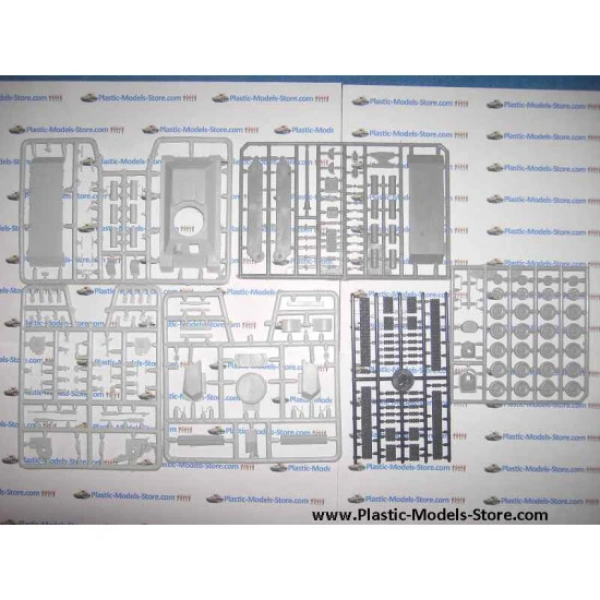 T-34 Soviet medium tank with ZSU Flak 38 gun 1/72 Military Wheels 7213