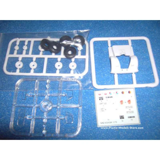 GAZ-63 Soviet truck 1/72 Military Wheels 7218