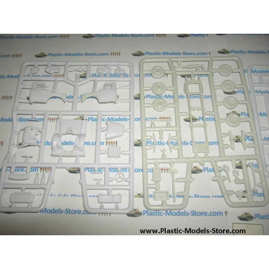 Lublin-51 Polish truck Gaz-51 copy WWII 1/72 Military Wheels 7216