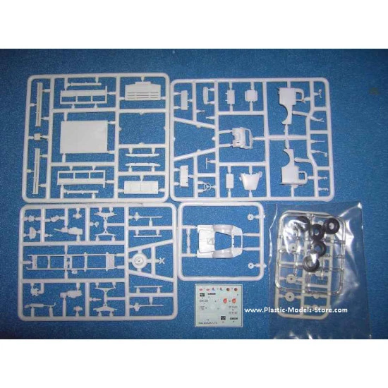 GAZ-63A Soviet truck 1/72 Military Wheels 7226