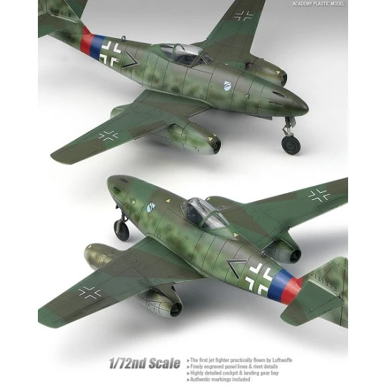 Me 262A-1a Messerschmitt 1/72 academy 12410