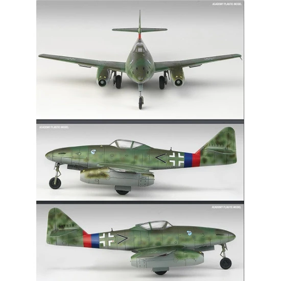 Me 262A-1a Messerschmitt 1/72 academy 12410