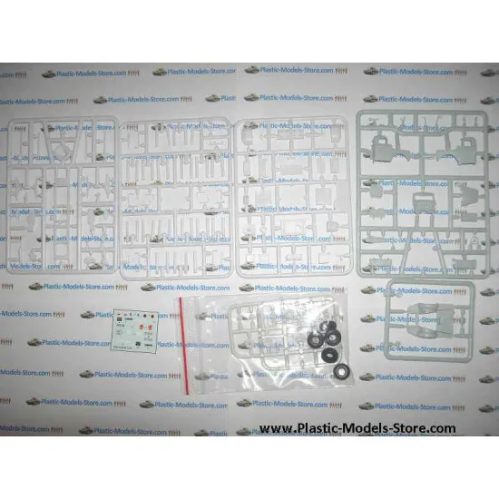 BM-14-17 Soviet rocket system GAZ-64 chassis 1/72 Military Wheels 7240