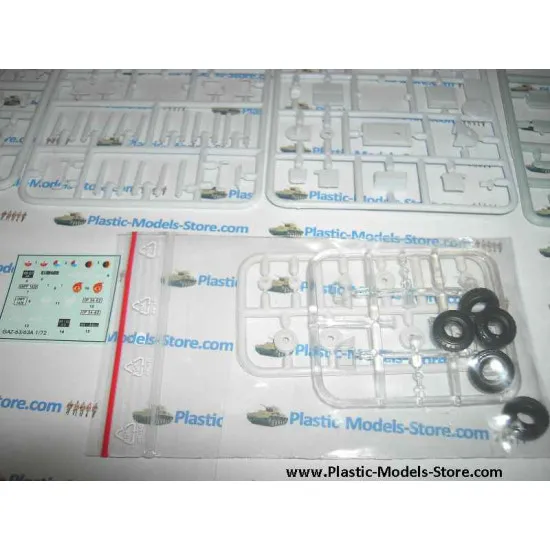 BM-14-17 Soviet rocket system GAZ-64 chassis 1/72 Military Wheels 7240